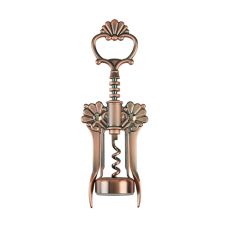 Brushed Copper Filigree Winged Corkscrew by Twine
