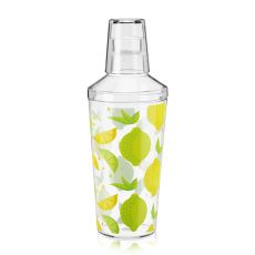 16oz Citrus Patterned Plastic Cocktail Shaker by True