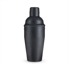 Ash: 18-Ounce Matte Black Cocktail Shaker by True