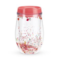 Sprinkles Stemless Wine Tumbler by Blush