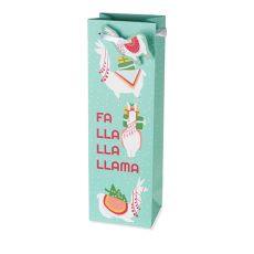 Fa Lla Lla Llama Single-Bottle Wine Bag by Cakewalk