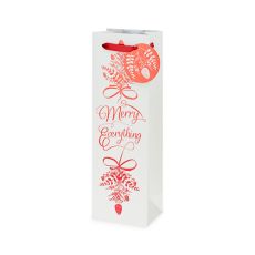Merry Everything Single-Bottle Wine Bag by Cakewalk