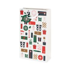 Holiday Presents Double-Bottle Wine Bag by Cakewalk