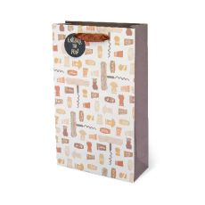 Corks Double-Bottle Wine Bag by Cakewalk