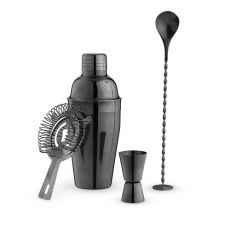 Gunmetal Black Barware Set by True