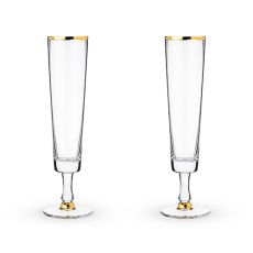Wedding Champagne Flute Set by Twine