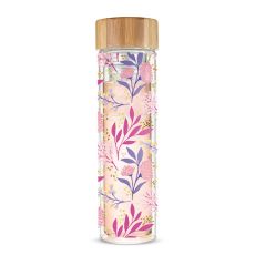 Blair Botanical Bliss Glass Travel Infuser Mug by Pinky Up