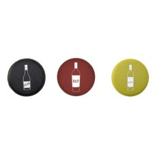 Drink Red Wine Silicone Stopper Set of 3