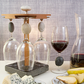 Pirouette Touchstone Tabletop Wine Glass Holder