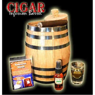 Gin Cigar Infusion Barrel