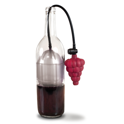 Air Cork Wine Preserver with Spare Balloons