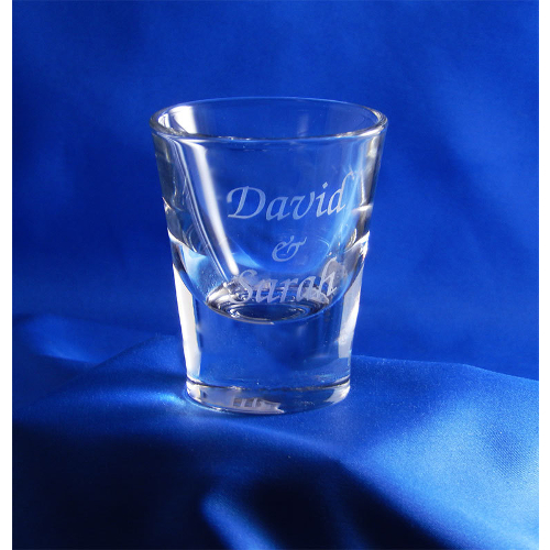 Monogrammed Austrian Shot Glass