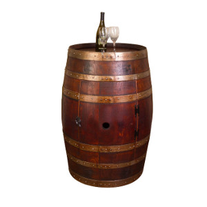 Whole Wine Barrel Cabinet