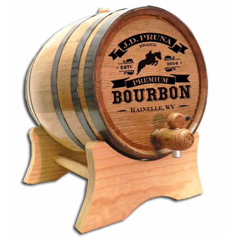 Personalized High Horse Bourbon Make Your Own Spirits Oak Aging Barrel