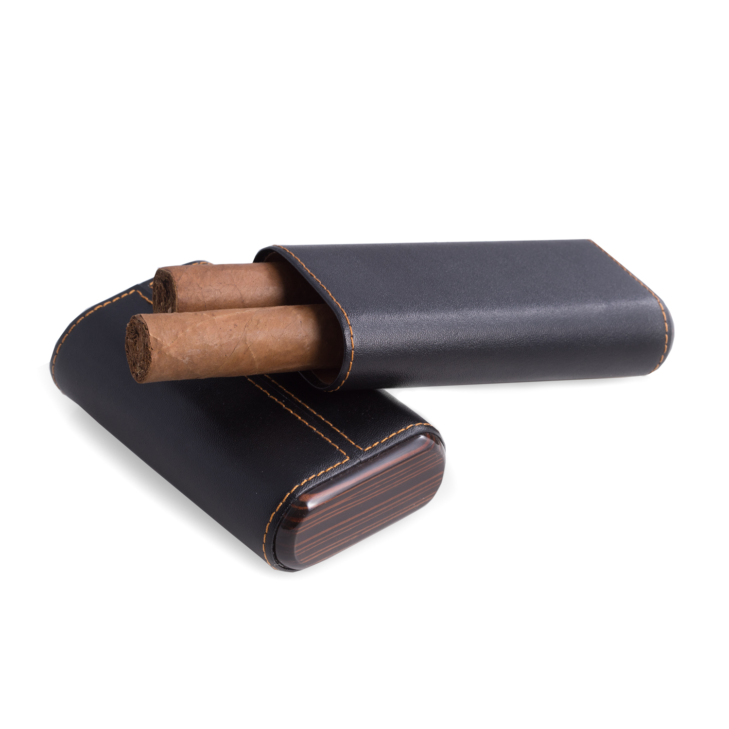 Black Three Cigar Holder