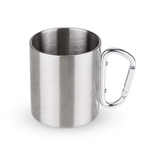 Stainless Steel Clip-On Travel Mug