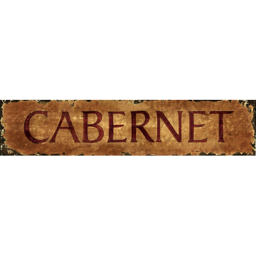 Personalized Cabernet Wine Sign