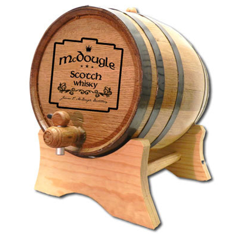 Celtic Plate Personalized White Oak Aging Barrel