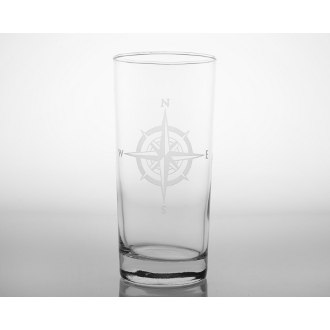 Compass Rose Cooler Glasses