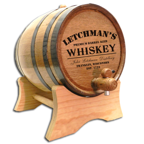 Distillery Make Your Own Spirits Personalized Oak Aging Barrel