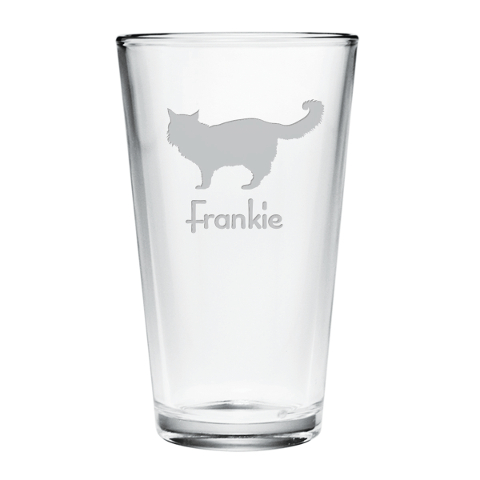 Personalized Pet Breed Pint Glasses (set of 4)