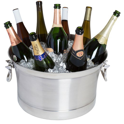 Large Double Wall 9 Bottle Cooler