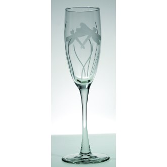 Dragonfly Champagne Flutes (set of 4)