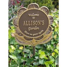 Personalized Garden Plaque
