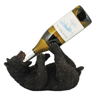 Frisky Bear Cub Wine Bottle Holder