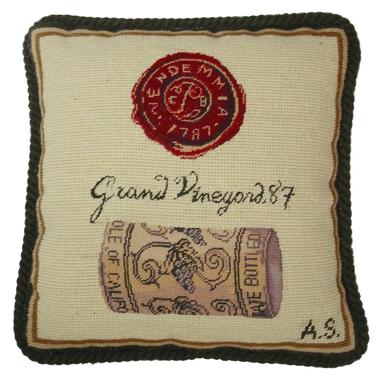 "Grand Vineyard" Pillow
