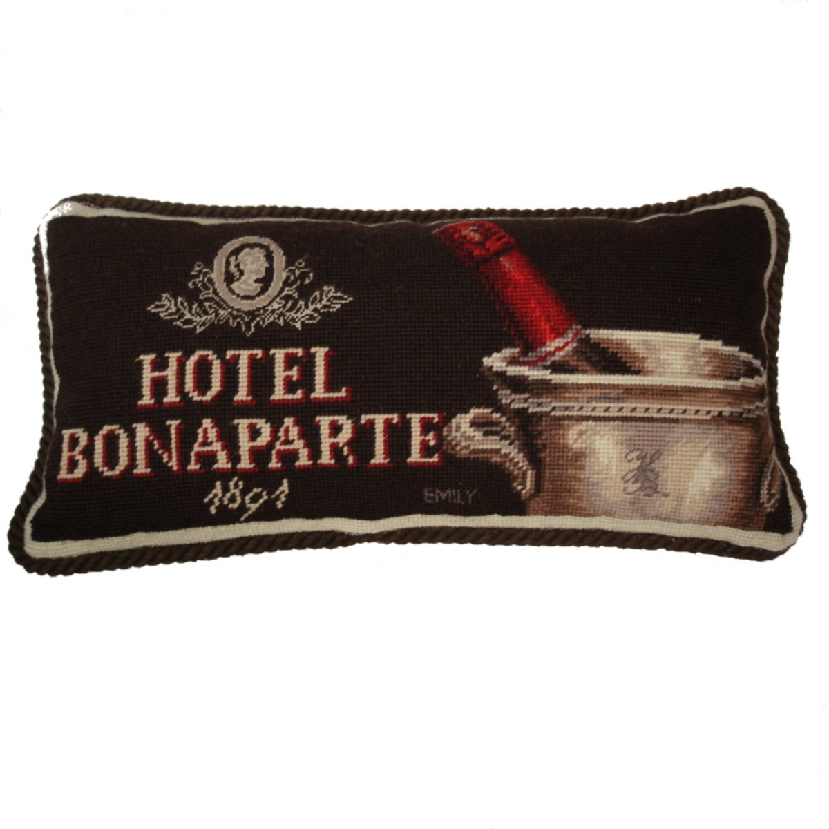 "Hotel Bonaparte" Pillow