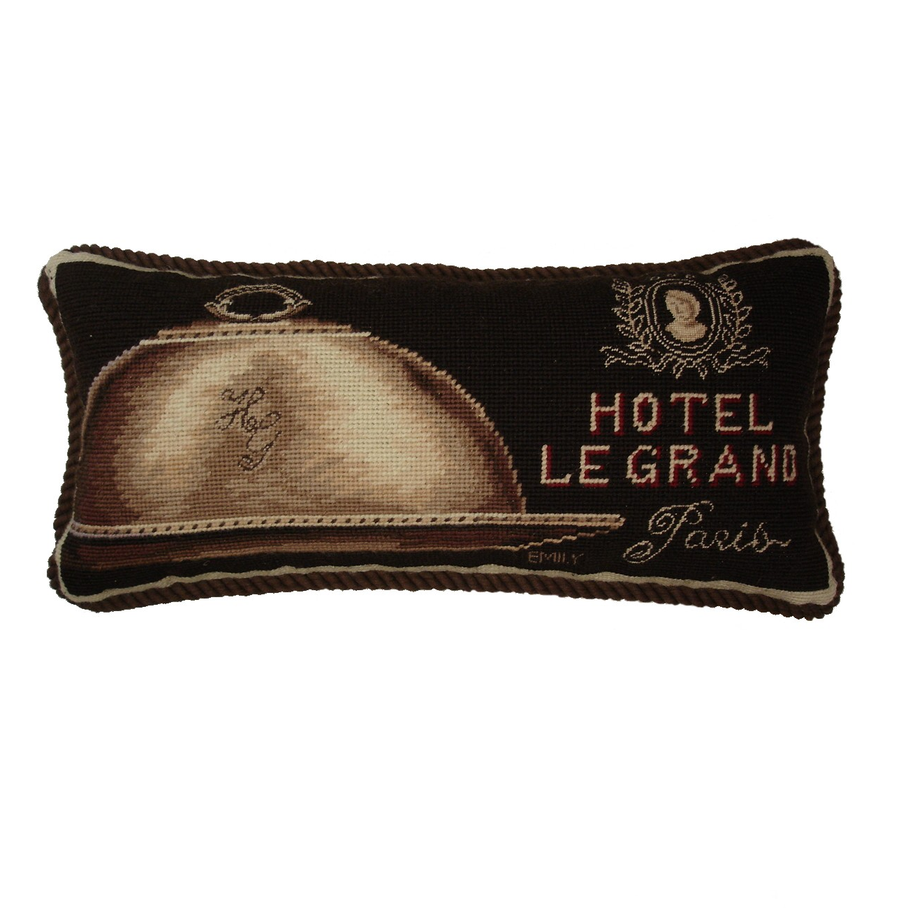 "Hotel Le Grand" Pillow