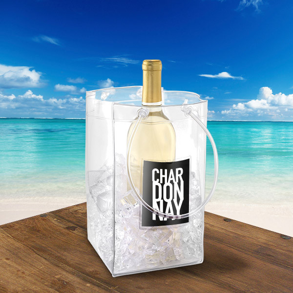 The Chiller Bottle and Ice Carrier Clear Bags (set of 48)