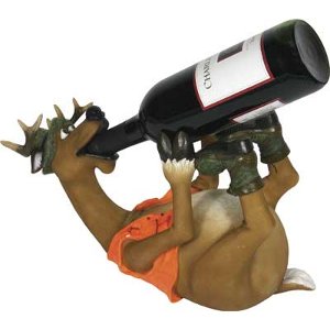 Whimsical Deer Wine Bottle Holder