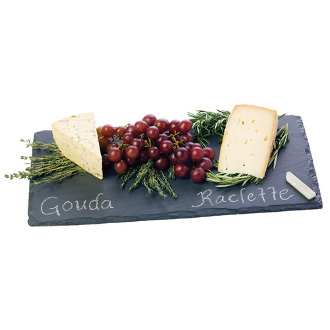 Slate Cheeseboard and Chalk Set