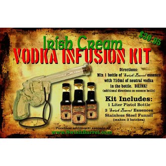 Irish Creme Vodka Infusion Kit