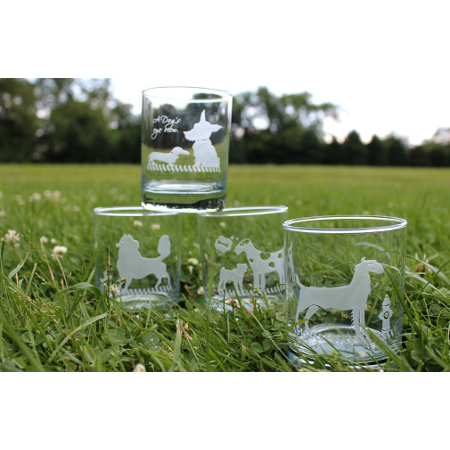 Kennel Club Double Old Fashioned Glasses (set of 4)
