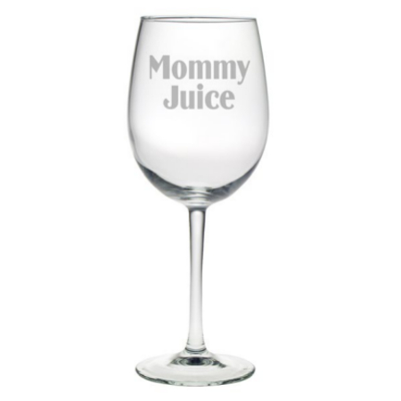 Mommy Juice All Purpose Wine Glasses (set of 4)