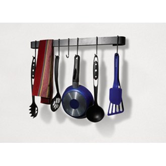 Rack It Up Utensil Bar Pot Rack