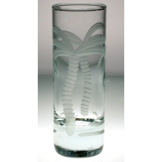 Palm Tree Cordial Glasses (set of 4)