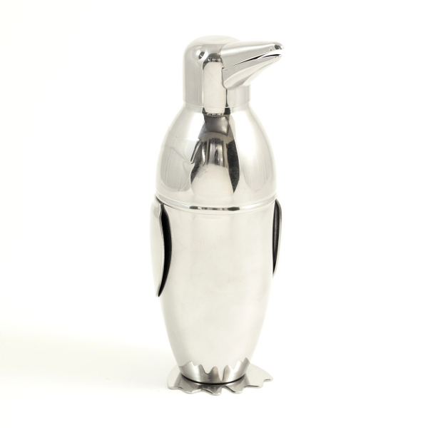 Stainless Steel Penguin Cocktail Shaker
