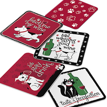 Pet Party Coasters
