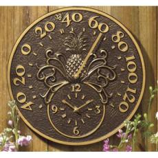 Pineapple Thermometer Clock
