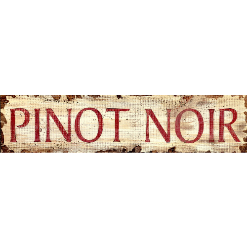 Personalized Pinot Noir Wine Sign