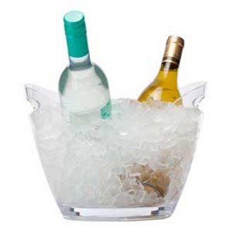 Plastic Party Bucket, 2 Bottle