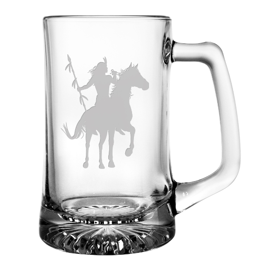 Proud Warrior Beer Mugs (set of 4)