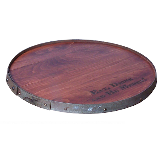 Personalized Raised Ring Lazy Susan