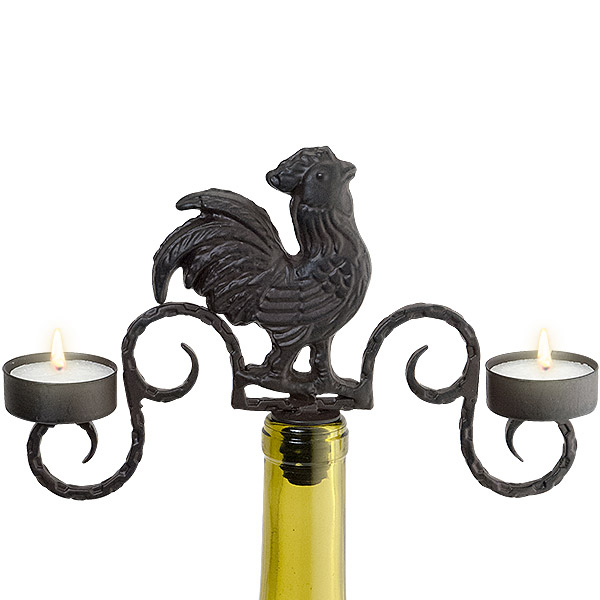 Rooster Tealight Candelabra