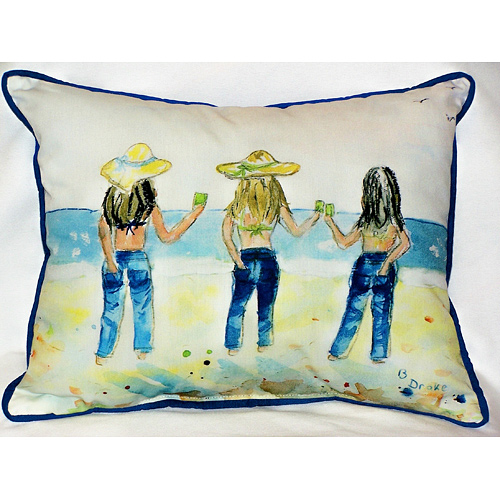 Cheers Outdoor Throw Pillow