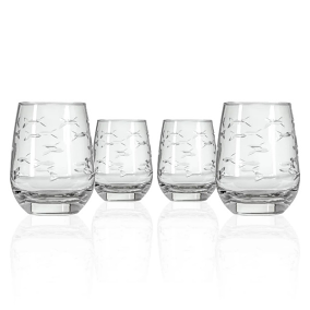 School of Fish Red Wine Tumblers (set of 4) 15 OZ
